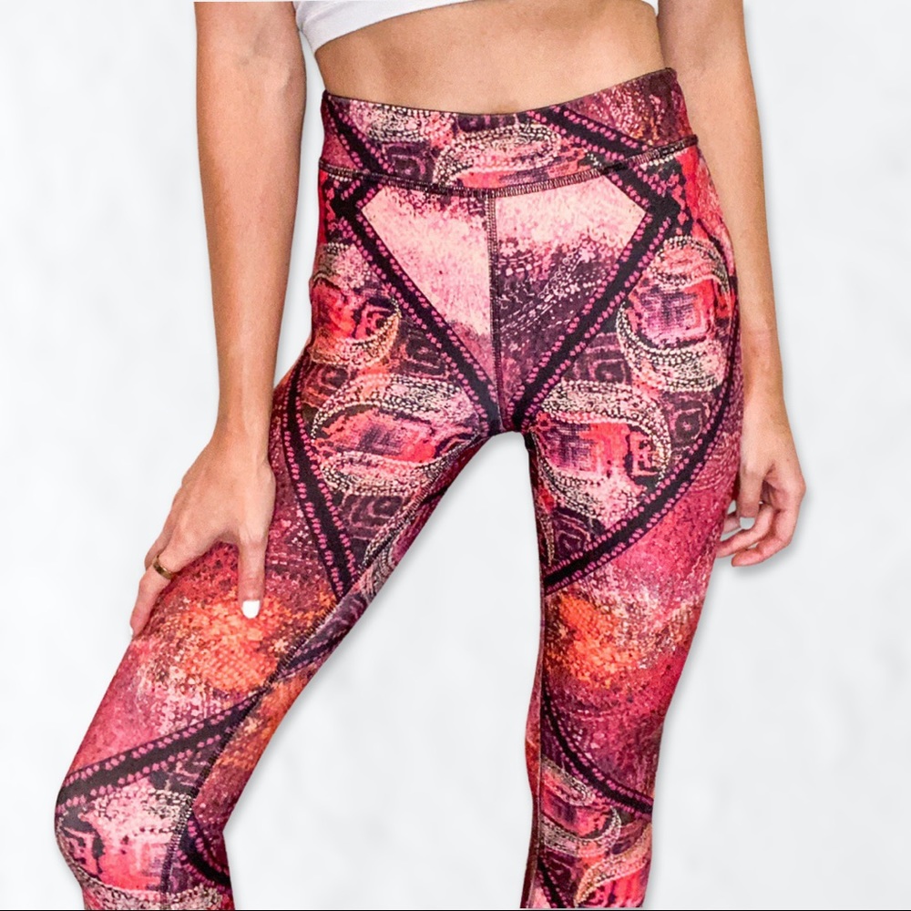 Mossimo Supply Co. Paisley High-Waisted Leggings